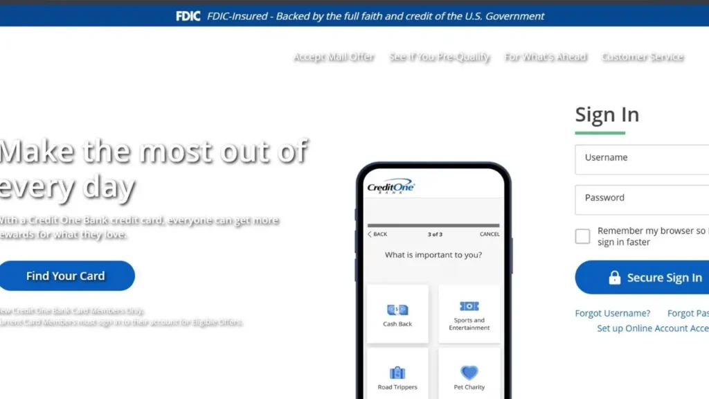 Credit One settlement payment