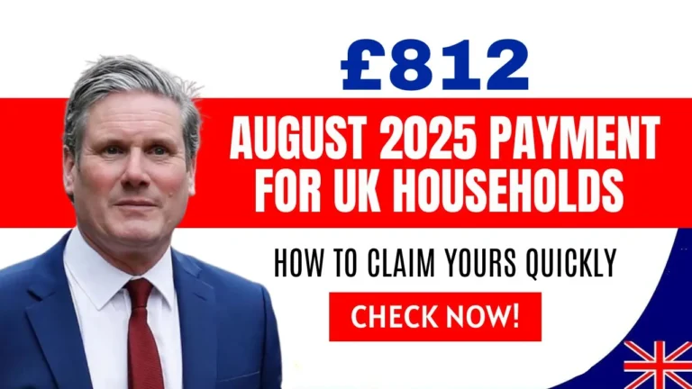 £812 August 2025 Payment