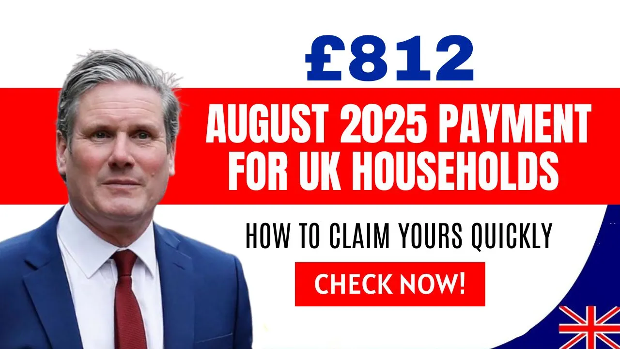 £812 August 2025 Payment