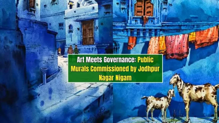 Art Meets Governance: Public Murals Commissioned by Jodhpur Nagar Nigam