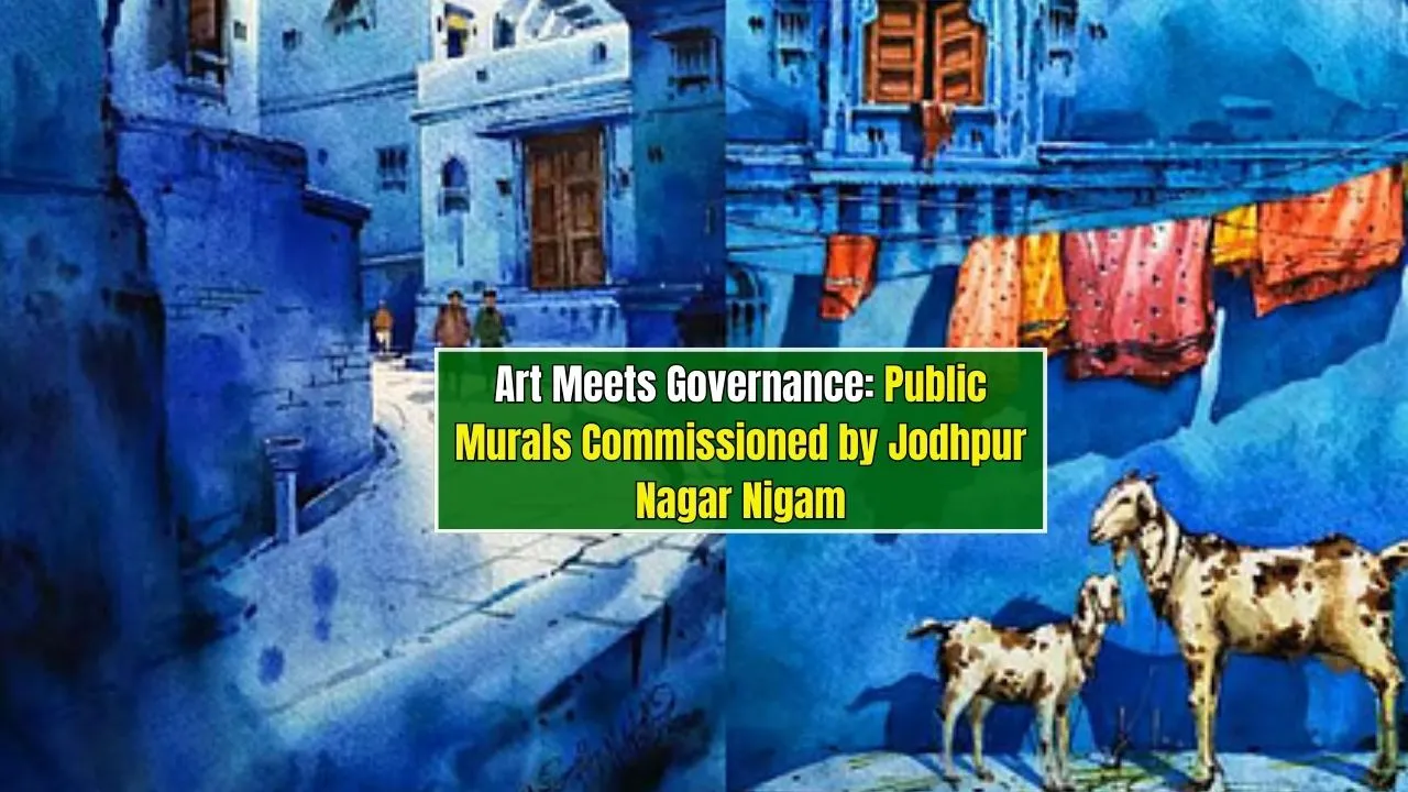 Art Meets Governance: Public Murals Commissioned by Jodhpur Nagar Nigam