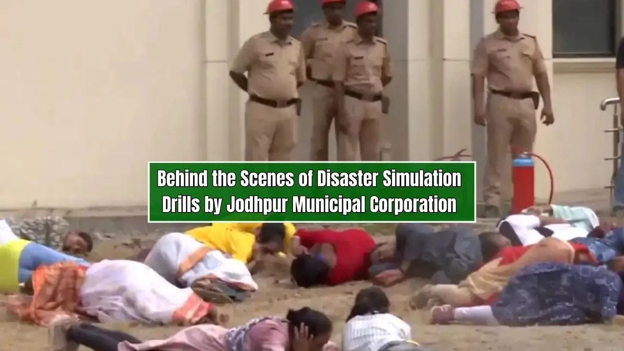 Behind the Scenes of Disaster Simulation Drills by Jodhpur Municipal Corporation