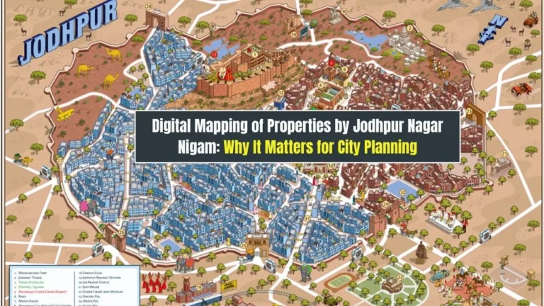 Digital Mapping of Properties by Jodhpur Nagar Nigam