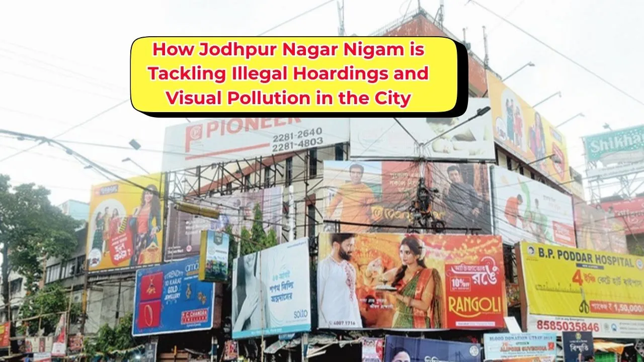 How Jodhpur Nagar Nigam is Tackling Illegal Hoardings and Visual Pollution in the City
