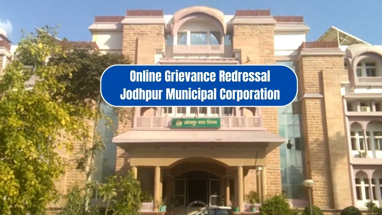 Online Grievance Redressal Jodhpur Municipal Corporation